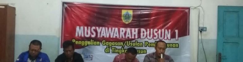 Musyawarah Dusun 1 dan Musyawarah Dusun 2 Desa Surajaya